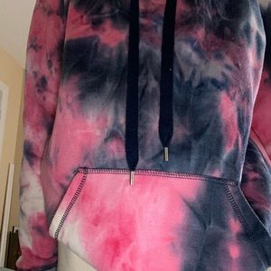 Arden’s tie dye hoodie